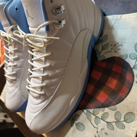 Jordan White and Light Blue High-Tops